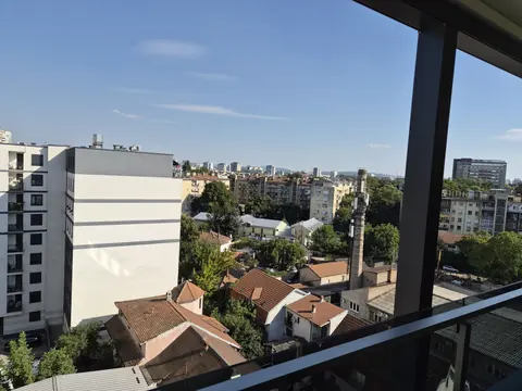 Pogled sa terase na Zemun